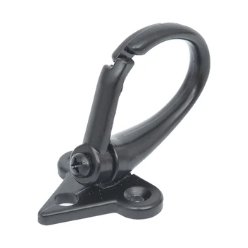 

Easy Install ATV Quad Luggage Dirt Bike Durable Motorcycle Helmet Hook Snap Aluminum Alloy Screw Mount Bag Hanger Universal