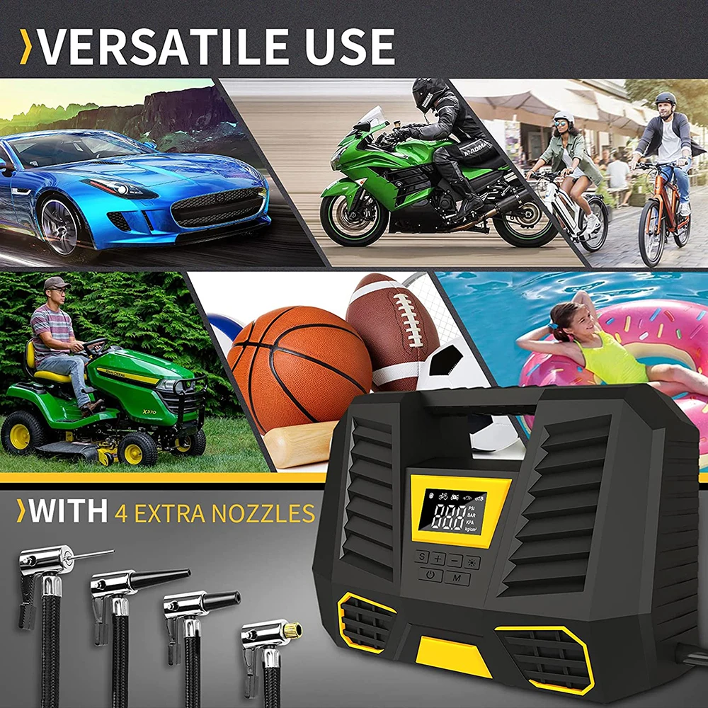 ������ ���� ���� Ÿ�̾� ���� ���Ա�, 12V 150PSI, �޴�� Led ����Ʈ ��������, ������, �ڵ���, ������ Ÿ�̾� ��