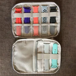 Watch strap box Gadget Cable Organizer Storage Bag Travel Electronic Accessories Pouch Case USB Digitals Kit box power Bank Bag