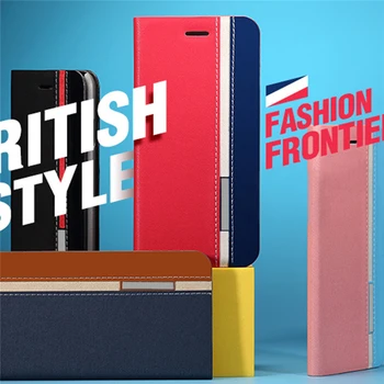 

​ Protective Phone Back Cover Fashion PU Leather Phone Flip Cover for Asus ROG Phone 2 ZS660KL Cover