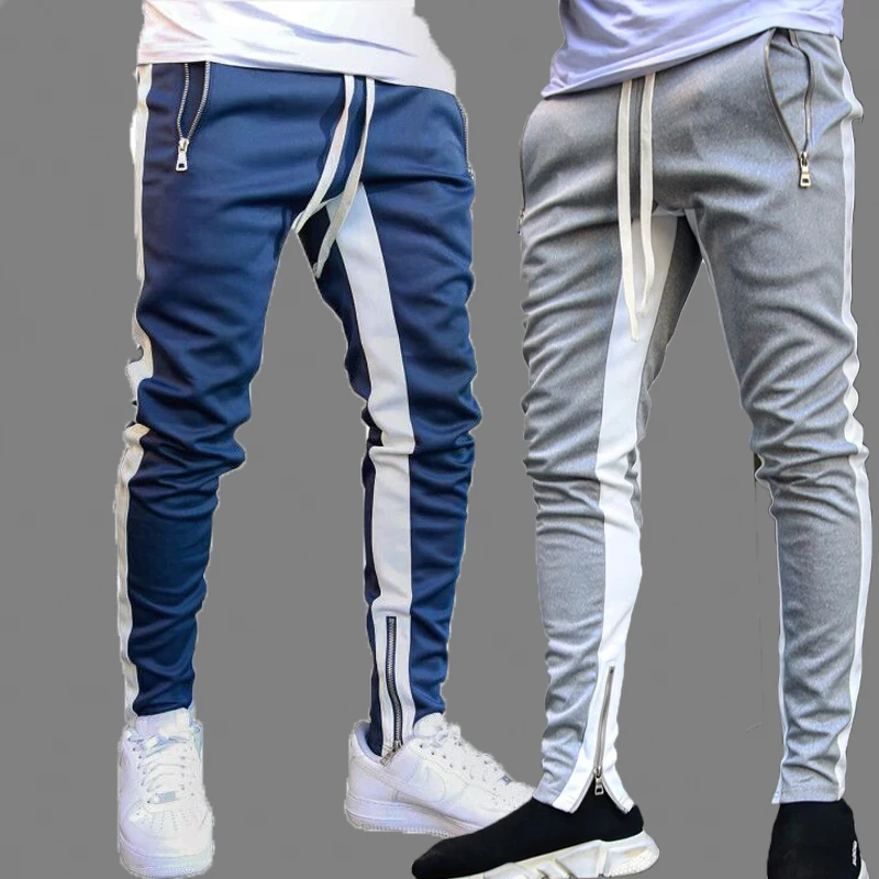 Skinny Sports Casual Pants Men's Sweatpants Harem Pants Jogger Track Joggers Pants Mens Hip Hop Streetwear Casual Trousers Men