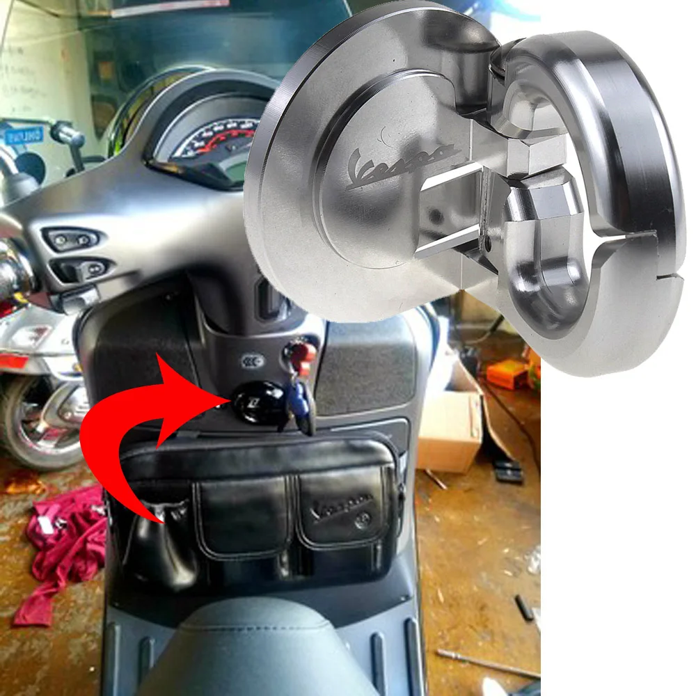 Для Vespa GTS 300ie сверхскладной крючок для хранения Crotchet CNC алюминий 125ie Super Sprint