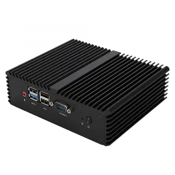 

E194 Mini Industrial Mini PC Computer Host with Intel J1900 Quad-Core 2.0GHz DDR3L 4GB + 128GB of Windows 10 2.4G&5G WiFi