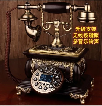 

Multi-language Wireless telephone SIM Card Phone Wireless vintage antique SIM Card Mobile Desktop Telephone