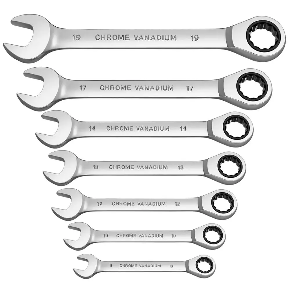 Key Ratchet Wrench Set 72 Tooth Gear Ring Torque Socket Wrench Set