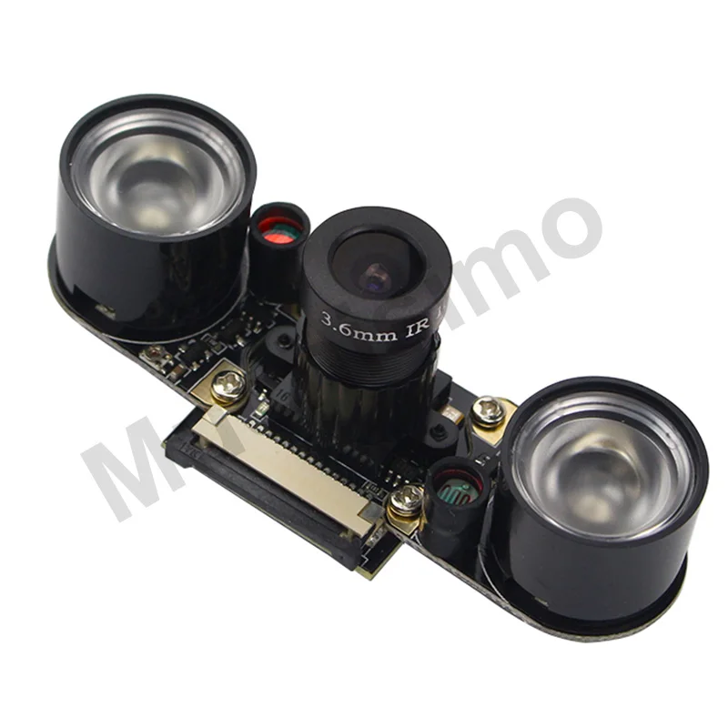 Raspberry Pi 4 камера ночного видения Raspberry Pi 3 5MP 1080P фокусная регулируемая камера для Raspberry Pi 4 3 Модель B 3B Plus 2B