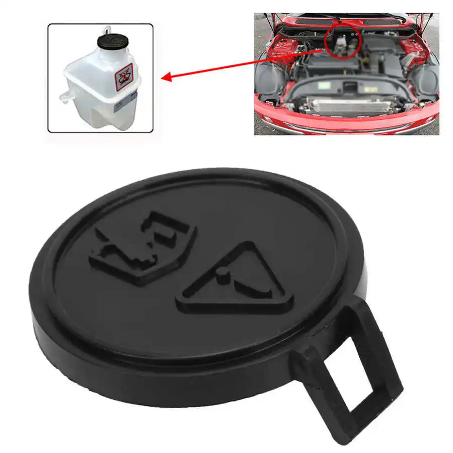 Coolant Water Bottle Cap Cover Replacement Accessory Fit for Mini One/Cooper 2001-2006
