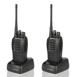 Walkie talkie sans fil portatif pour usage civil, puissant et Durable, Radio de Police, pour chantier de Construction souterraine 