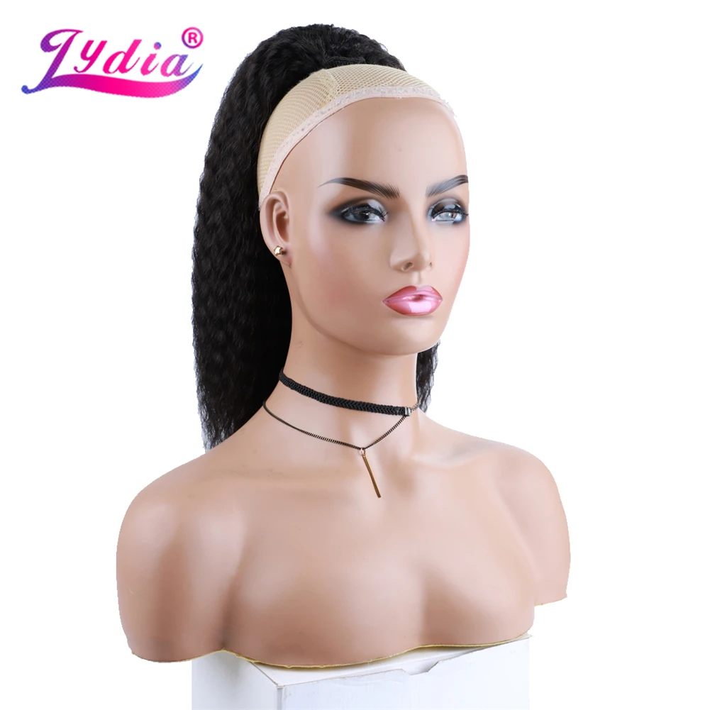 Heat Resistant Synthetic Kinky Straight Drawstring Ponytail Extension Plastic Combs All Colors 14"-30" fake hair extensions