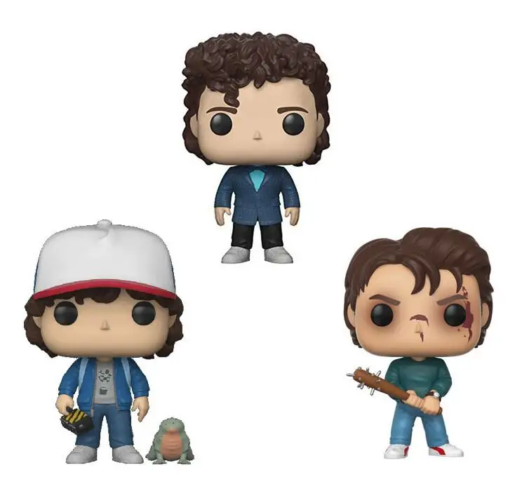 

Funko Pop Stranger Things Character Dustin Steve 10cm Action Figure Vinyl Dolls Toys for Collection