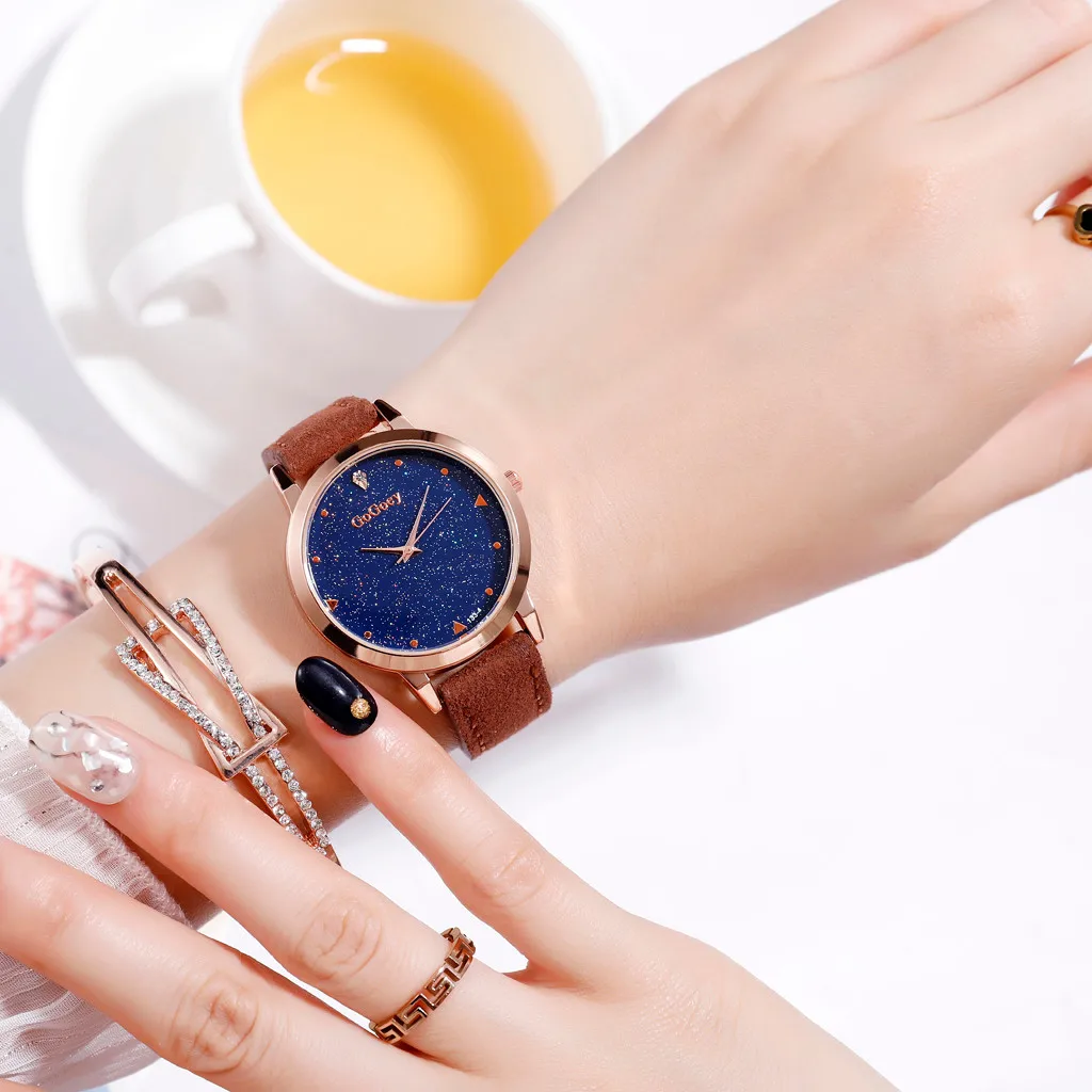 Женские часы, стразы, роскошные классические кварцевые часы, романтические, звездное небо, женские часы, Bayan Kol Saati, изысканный браслет, часы