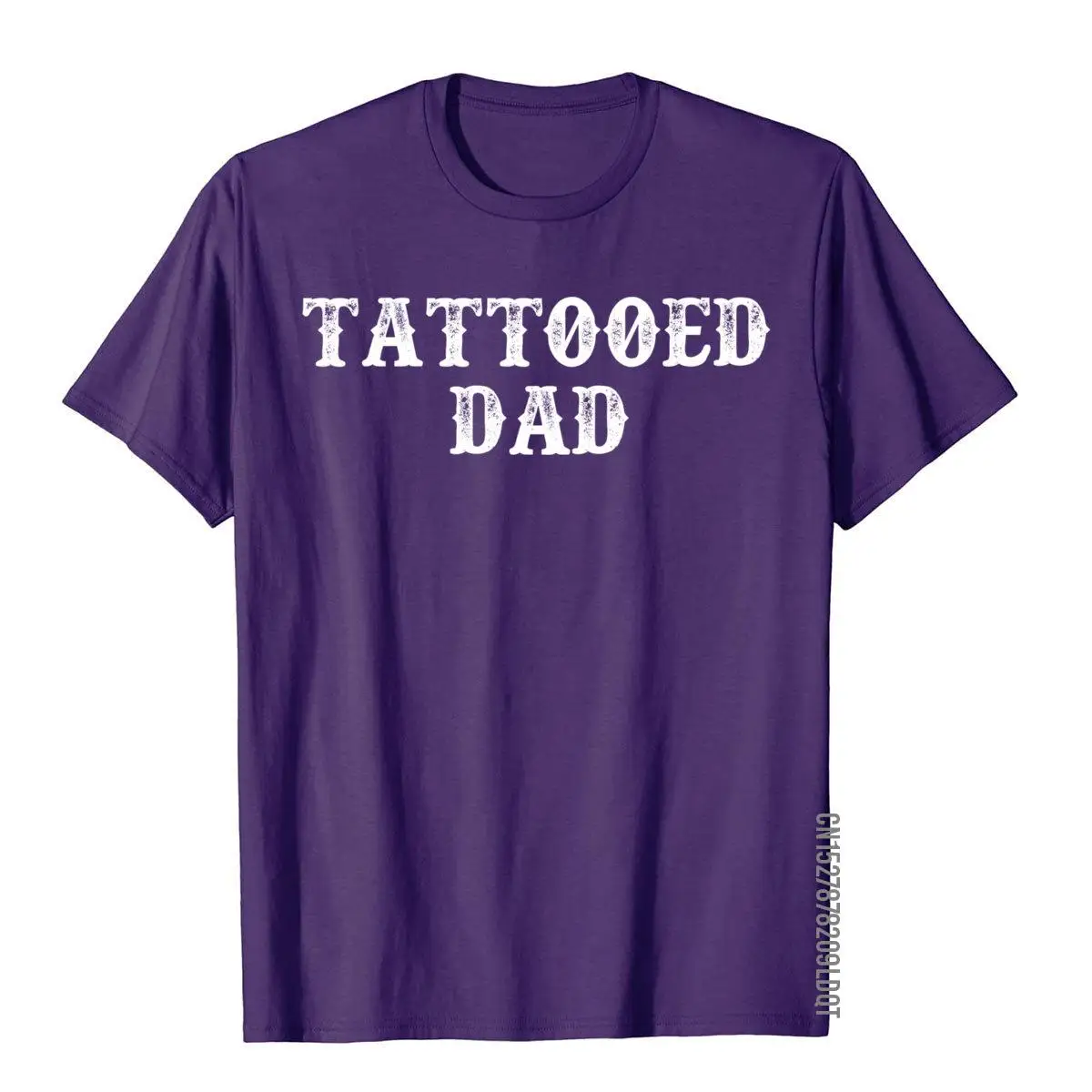 Funny Tattooed Dad Pullover Hoodie__B11017purple