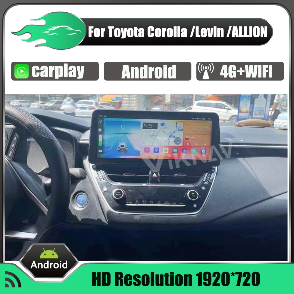 

Android Radio with screen For Toyota Corolla /Levin /ALLION Car DVD Multimedia Player Stereo receiver Head unit GPS navigation