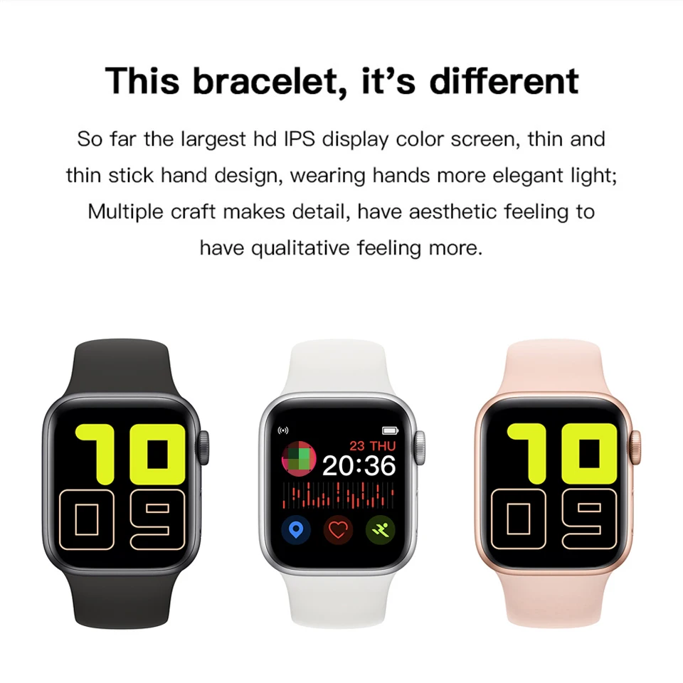 1.54 Inch IWO X6 Smart Watch 2020 2021 Series 5 Bluetooth Call Heart Rate Sport Fitness Smartwatch PK IWO MAX 2.0 X16 W26 PRO