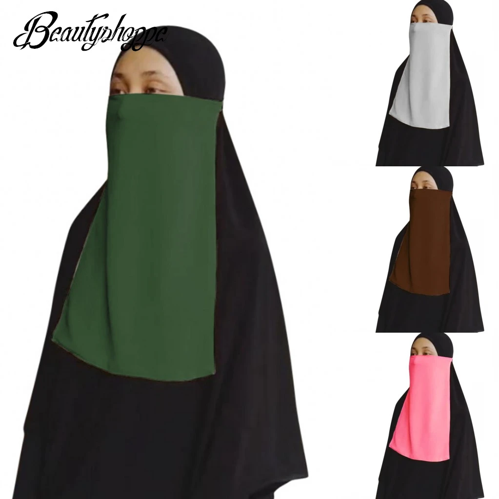 Мусульманский Хиджаб Niqab шарф Ramadon Veil молитвенная шаль Паранджа мусульманский