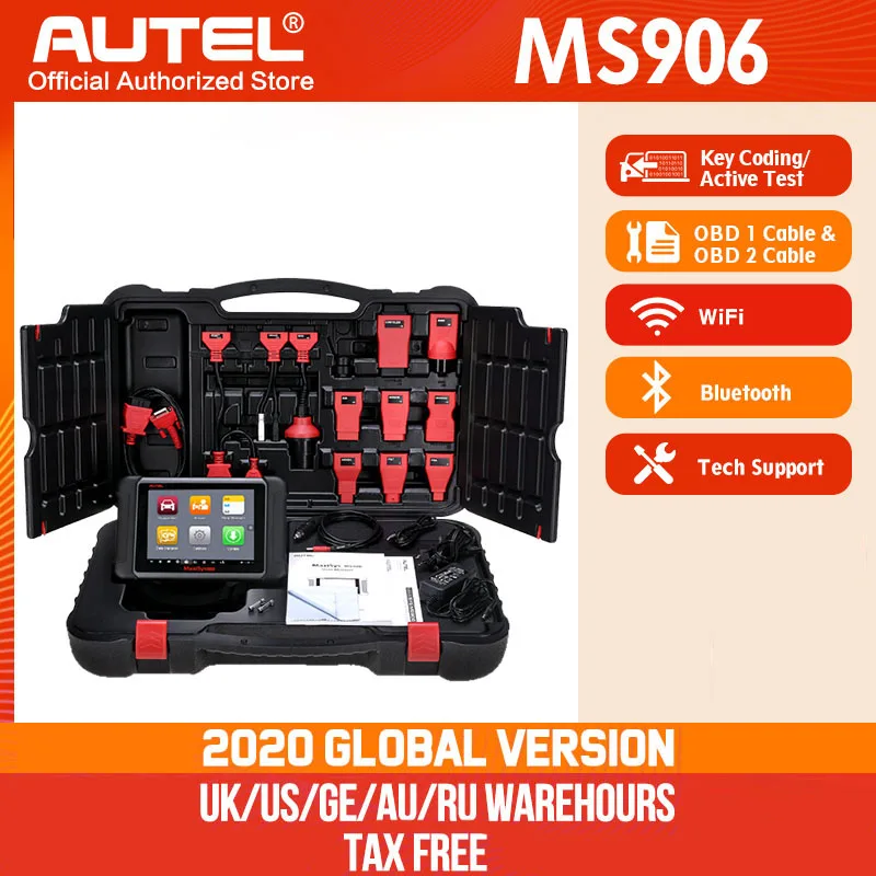 Autel MaxiSys MS906 диагностический инструмент сканер Automotivo ECU кодирование