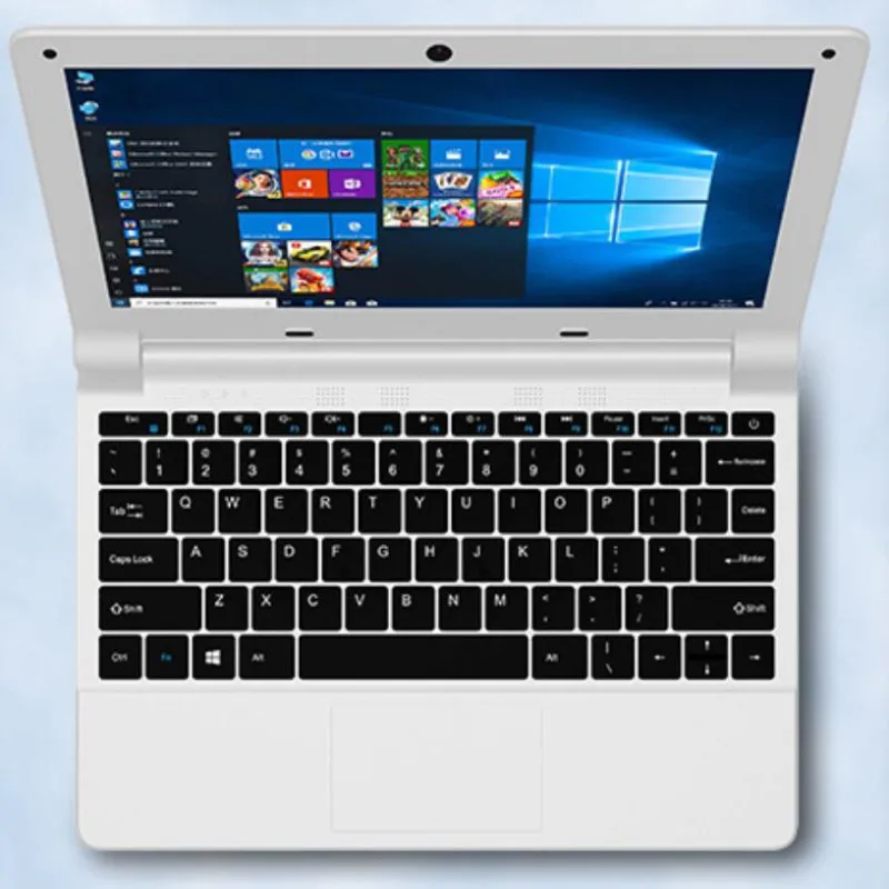 A116 ноутбук 11," Intel Atom x5-E8000 четырехъядерный Windows 10 ram 4 Гб-240 ГБ M.2 SSD с веб-камерой Wifi Bluetooth - Цвет: WHITE  4G-240G