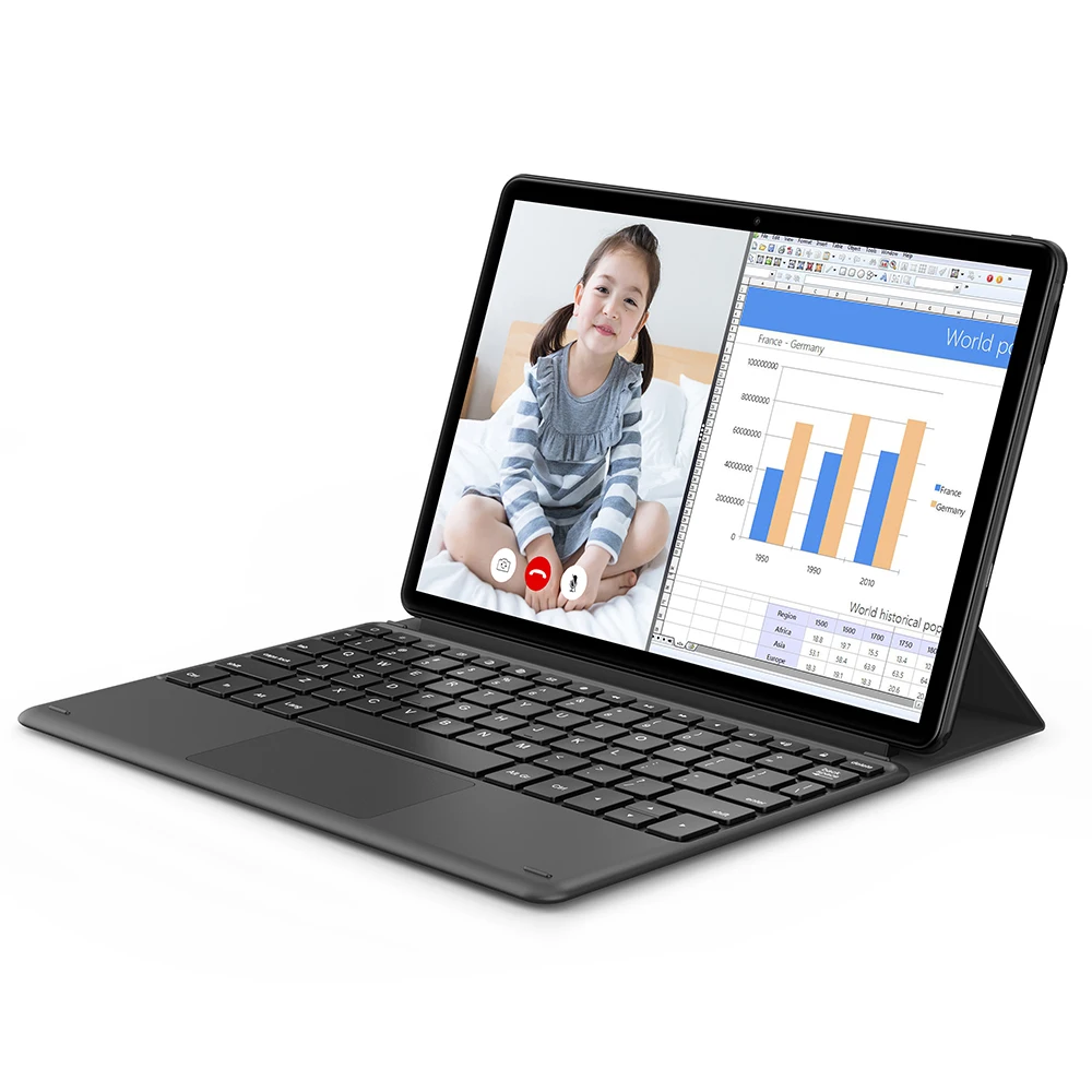 

Original Teclast TL-T30 2-in-1 Magnetic Keyboard with Docking Interface Protective Cover Case Combo Anti-Dust Waterproof Case