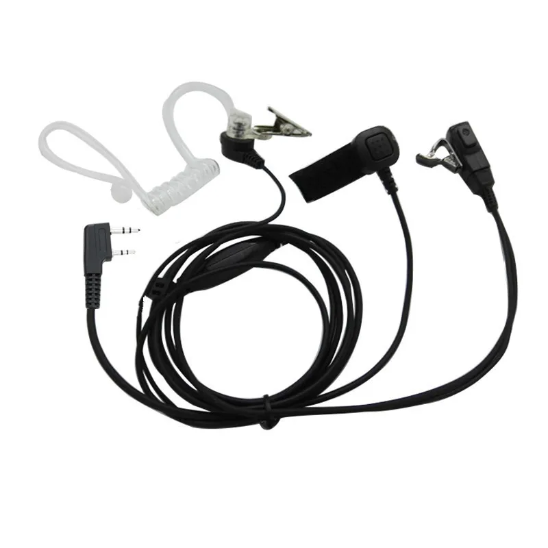 Воздушный гид остров палец наушники для Baofeng UV-5R UV-82 UV-5RE uv5r BF-480 для Kenwood TK3107 TK3207 U100 3217 радио