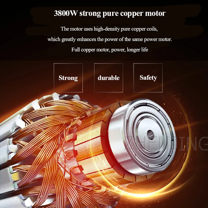 Electric Cement Mixer Coagulation Stone Slurry Blender Handheld Profession Concrete Mixer Construction Tools Facility Parts