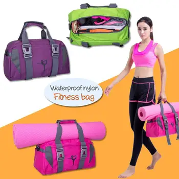 

Practical Cylinder Zipper Taekwondo Waterproof Yoga Mat Bag Shoulder Bags Tourism Fitness Training Gym Bag Handbag Sack Motion