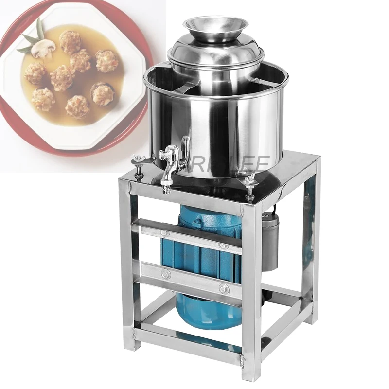 Meatball Beater Stainless Steel Commercial Minced Meat Machine Pig Beef Fish Ball Mixer | Бытовая техника