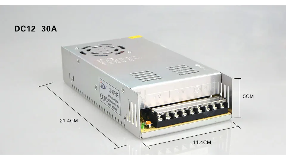 DC 12V Мощность адаптер драйвер светодиодной ленты 1A 2A 3A 5A 10A 15A 20A 30A 40A переключатель Питание AC110V-220V 12 вольт трансформатор Мощность