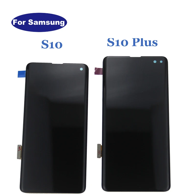 Super AMOLED для SAMSUNG S10 LCD G9730 дисплей Plus G975 сенсорный экран дигитайзер в сборе |