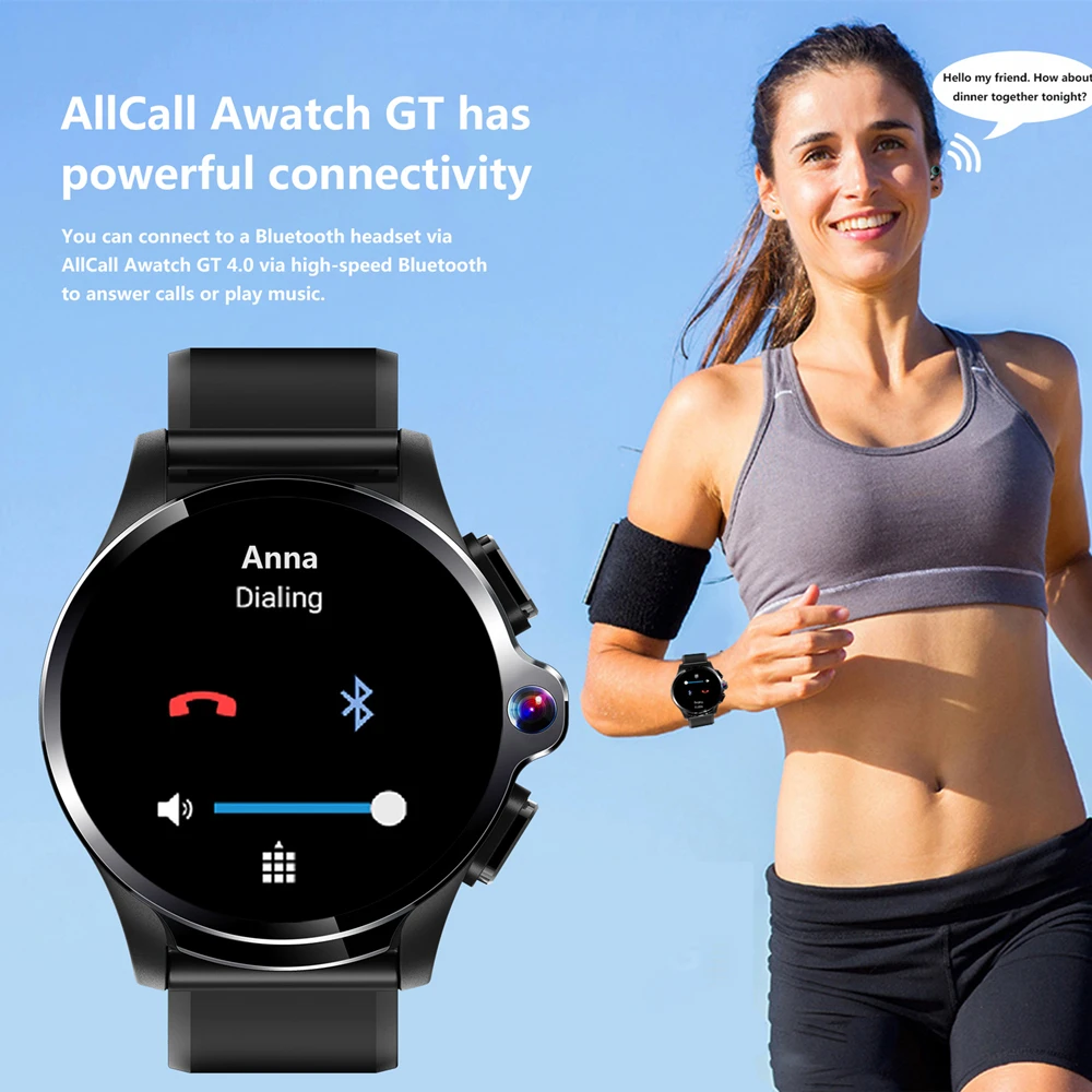Allcall Awatch GT 4G 3GB 32GB Smart Watch 1260mAh