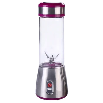 

Mini Electric Usb Rechargeable Portable Blender Smoothie Maker Juicer Cup Shaker Squeezer Lemon Fruit Orange Juice Extractor -Pu
