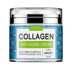 ENVISHA Face Cream Collagen Hyaluronic Acid Skin Care Anti-Wrinkle Aging Moisturizing Firming Whitening Retinol Shrink Pores