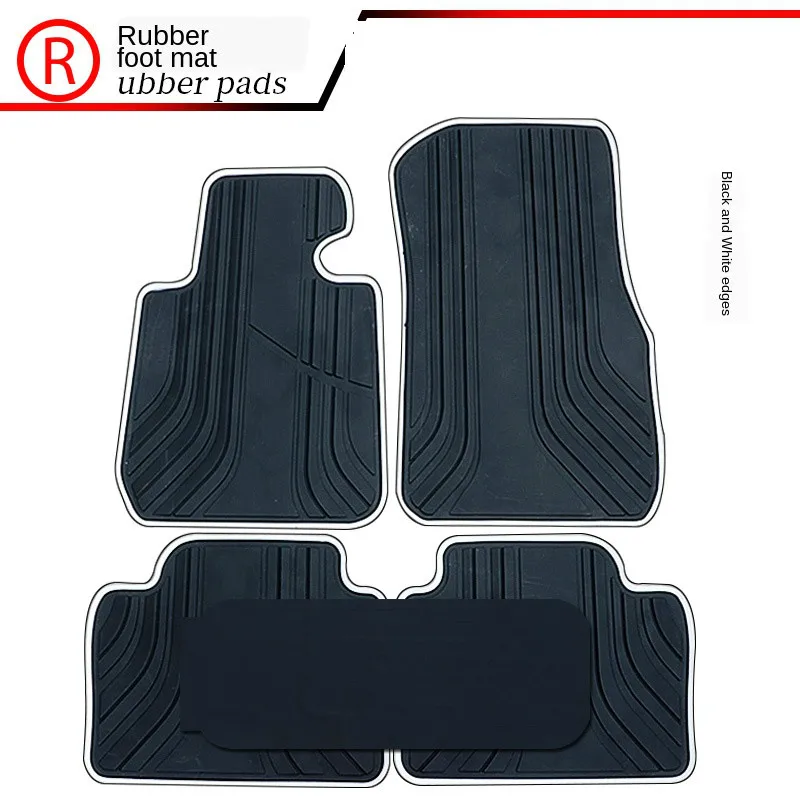 Special No Odor Carpets Waterproof Rubber Car Floor Mats for BMW
