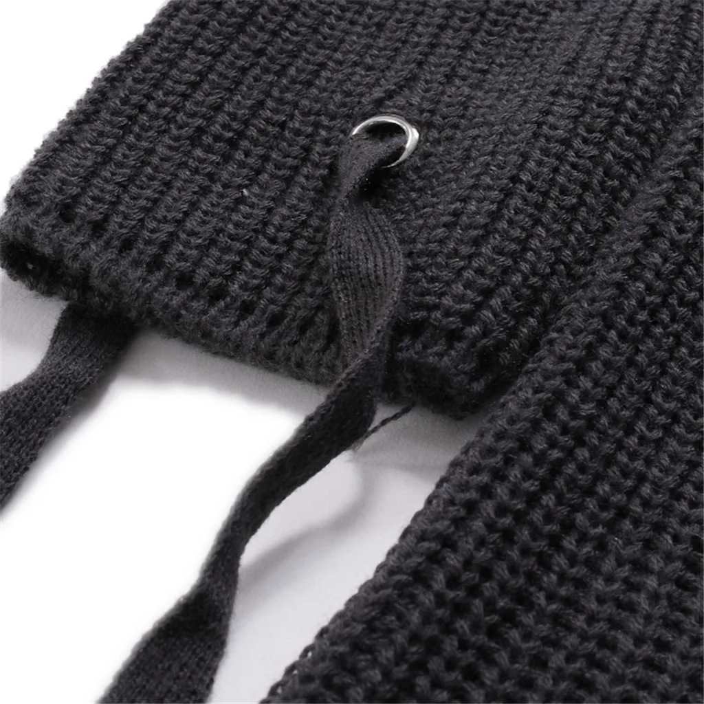 Мужской свитер с длинным рукавом, толстый, 2XL, с повязкой на рукавах, зимний мужской свитер,, высокое качество, мужские свитера