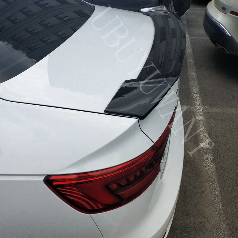 

For Audi A4 B9 2017 2018 2019 High Quality ABS material Exterior Rear Spoiler Tail Trunk Boot Wing Decoration Car Styling