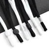 Soft Silicone Cord Lock Stopper Drawstring Elastic Band Adjuster Mask Elastic Buckle Rope Cord Lock 500pcs 4