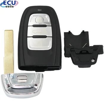 

Replace Smart Remote Key Shell Case Fob 3 Button for Audi A3 A4 A5 A6 Q5 Q8 S4 S5 with Logo
