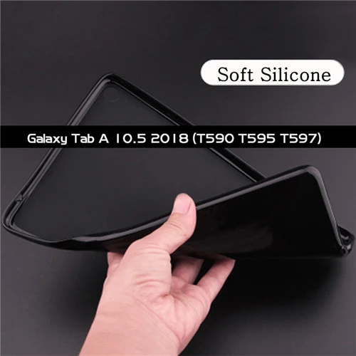 Чехол для samsung Galaxy Tab A A2 10,5 дюймов SM-T590 T595 T597 кожаный Умный Магнитный чехол-подставка для Galaxy Tab A2 10,5 чехол - Цвет: SM-T590  SM-T595