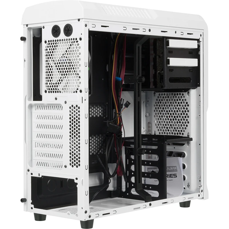 Корпус Zalman Z3 PLUS белый w/o PSU ATX 1x120mm 2xUSB2.0 1xUSB3.0 audio bott PSU