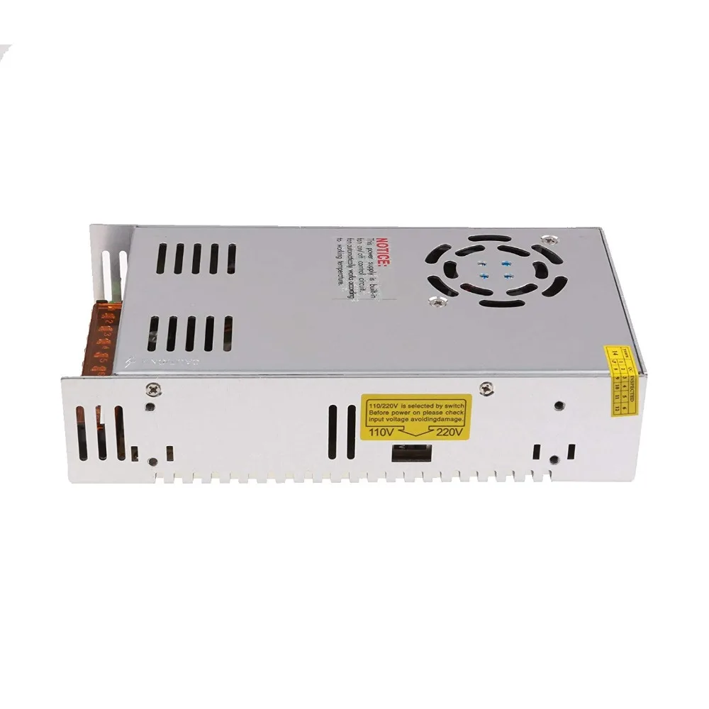 12V 360W 30A трансформатор питания для Светодиодные полосы светодиодный рекламный щит светодиодный дисплей, AC 100 V-220 V к DC 12V(30A) JK065