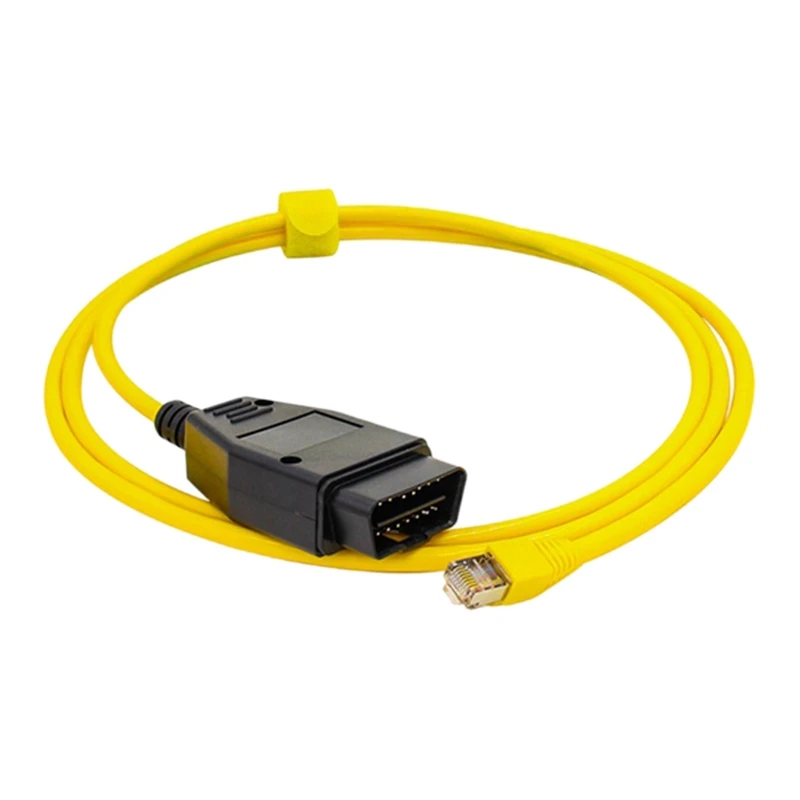 New ESYS Data Cable For-BMW ENET Ethernet to OBD Interface E-SYS ICOM Coding for F-Serie Diagnostic 2M |