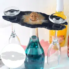 

HOT SALES！！！New Arrival Silicone Wine Rack Goblet Cup Holder Mould Tray Making DIY Craft Epoxy Mold Wholesale Dropshipping