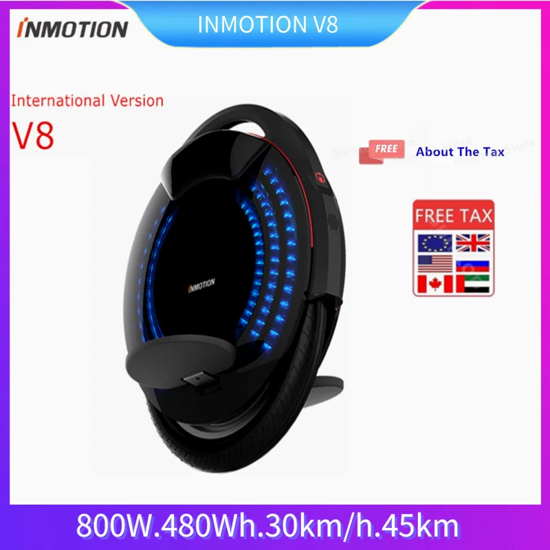 ОДНОКОЛЕСНЫЙ самобалансирующийся скутер Inmotion SCV V8 умный электрический