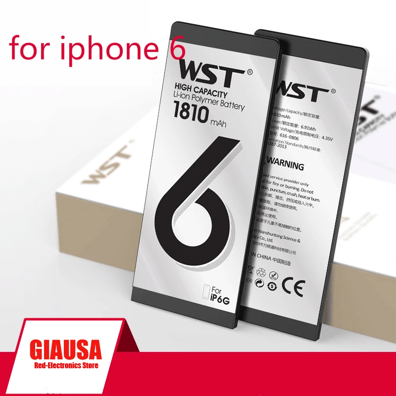 

Suitable for IPhone 6 Mobile Phone Battery New Zero Cycle Suitable for IPhone 6G Polymer Built-in Lithium Battery