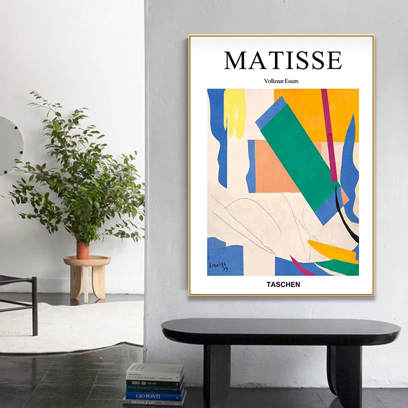 Matisse Posters And Prints Abstract Geometric Colorful Wall Art Canvas Painting Pictures For Living Room Home Decor | Дом и сад