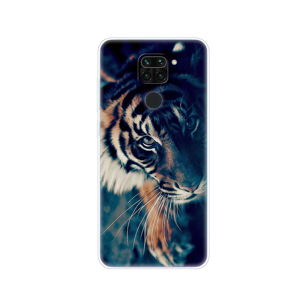 For Xiaomi Redmi Note 9 Cases Soft Tpu Phone Back On Redmi Note 9 Pro Silicon Covers Redmi Note9 Pro Note 9s Bumper Funda Cat 