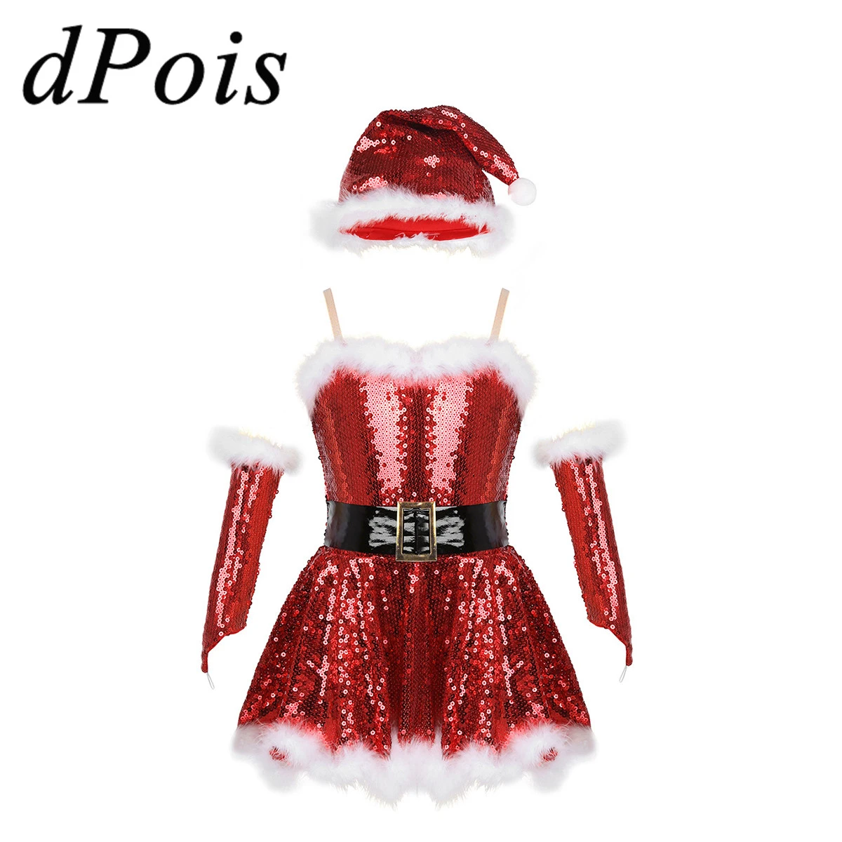 santa claus costume for girl