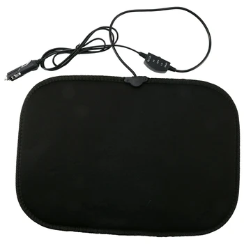 

Black 12V Winter Car Baby Heated Seat Cover Safety Heater Heating Cushion Warmer Pad for Children Car Accessories