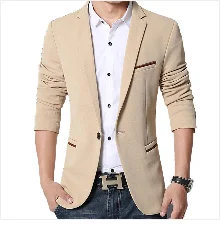 Brand Mens Casual Blazers Autumn Spring Fashion Slim Suit Jacket Men Blazer Masculino Clothing Vetement Homme M~5XL AY1415