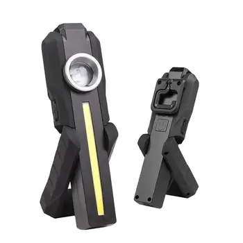 

COB repair flashlight purple 395NM fluorescent agent detection UV lamp car repair charging purple light sterilization multi-func