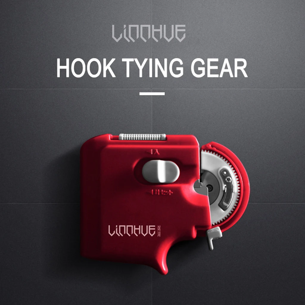 Electric Fishing Hook Line Tier Automatic Fish Line Knot Tie Binding Device Portable Auto Tie Binding Device